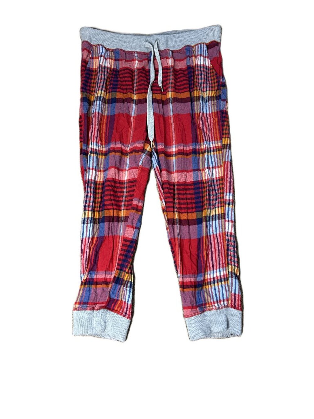 Aerie Flannel Plaid Lounge Jogger Pants L